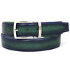Paul Parkman Men's Dual Color Patina Hand-Painted Leather Belt (ID#B01-H)