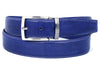 Paul Parkman Men's Handmade Leather Belt Hand-Painted Multiple Colors (ID#B01-P)