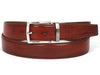 Paul Parkman Men's Handmade Leather Belt Hand-Painted Multiple Colors (ID#B01-P)