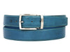 Paul Parkman Men's Handmade Leather Belt Hand-Painted Multiple Colors (ID#B01-P)