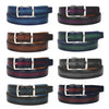 Paul Parkman Men's Dual Color Patina Hand-Painted Leather Belt (ID#B01-H)