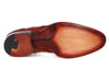 Paul Parkman Men's Wingtip Oxfords Bordeaux & Camel (ID#027B)