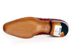 Paul Parkman Reddish Camel Croc Emb. Calfskin Tassel Loafer (ID#0823-RDSH)