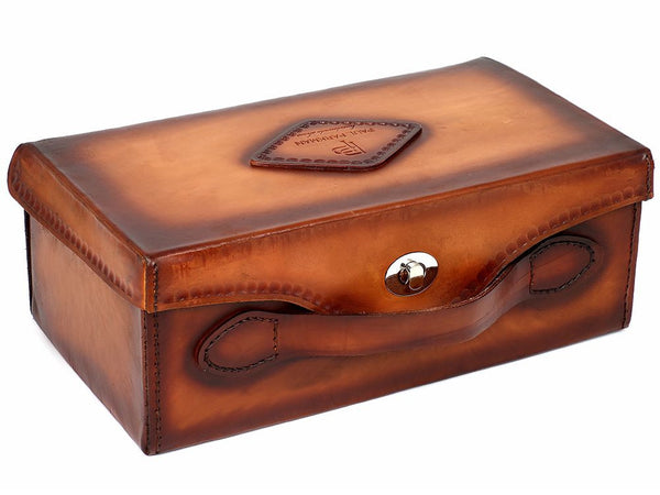 Paul Parkman Handcrafted Leather Shoe Case (ID#625CASE)