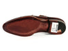 Paul Parkman Men's Cap-Toe Double Monkstraps Brol Dark Brown (ID#045-BRL)