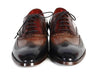 Paul Parkman Men's Three Tone Wingtip Oxfords (ID#PP2278)