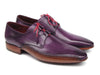 Paul Parkman Ghillie Lacing Handsewn Shoes Purple (ID#022-PURP)