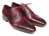 Paul Parkman Handsewn Captoe Oxfords Red, Bordeaux (ID#5032-BRD)