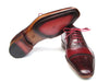 Paul Parkman Handsewn Captoe Oxfords Red, Bordeaux (ID#5032-BRD)