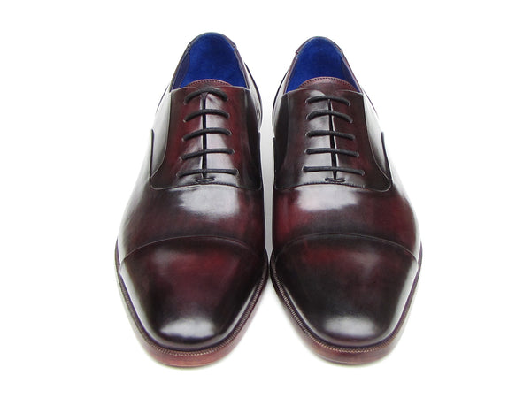 Paul Parkman Captoe Oxfords Purple - 1744-PRP main image 1