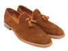 Paul Parkman Tassel Loafers Tobacco Suede (ID#087-TAB)