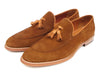 Paul Parkman Tassel Loafers Tobacco Suede (ID#087-TAB)