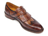 Paul Parkman Wingtip MonkstrapS Brown (ID#060-BRW)