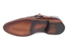 Paul Parkman Wingtip MonkstrapS Brown (ID#060-BRW)