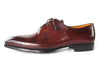 Paul Parkman Men's Oxford Dress Shoes Brown&Bordeaux (ID#22T55)