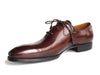 Paul Parkman Men's Oxford Dress Shoes Brown&Bordeaux (ID#22T55)