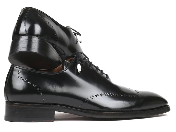 Paul Parkman Norwegian Welted Wingtip Men's Dress Shoes Black & White –  PAUL PARKMAN® Handmade Shoes
