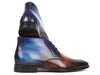 Paul Parkman Men's Chukka Boots Brown & Blue (ID#CK67L6)
