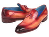 Paul Parkman Men's Tassel Loafer Burgundy (ID#66T82-BUR)