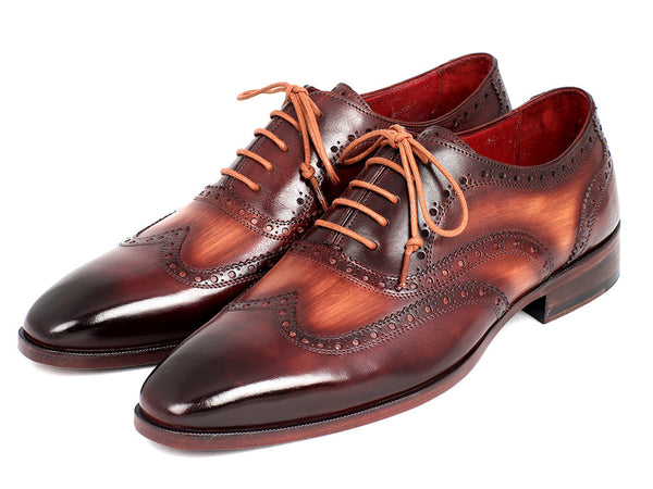 Paul Parkman Men's Two Tone Wingtip Oxfords (ID#PP22TX54) – PAUL
