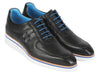 Paul Parkman Men's Casual Shoes Black Floater Leather (ID#192-BLK)
