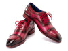 Paul Parkman Men's Captoe Oxfords Fuxia (ID#024-FUX)