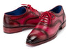 Paul Parkman Men's Captoe Oxfords Fuxia (ID#024-FUX)