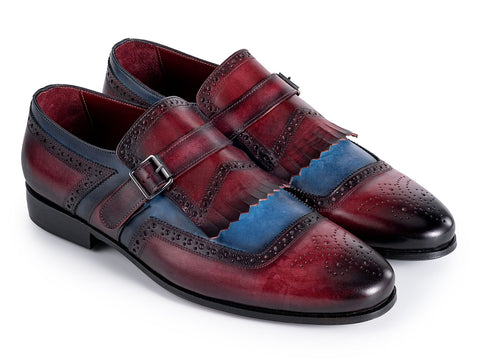 Paul Parkman Black Woven Leather Oxfords - 044WN86