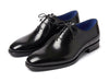 Paul Parkman Men's Black Polished Leather Oxford Shoes (ID#22BLK55)