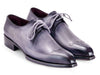 Paul Parkman Goodyear Welted Derby Shoes Gray (ID#468S78)