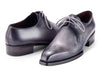 Paul Parkman Goodyear Welted Derby Shoes Gray (ID#468S78)