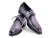 Paul Parkman Goodyear Welted Derby Shoes Gray (ID#468S78)