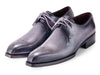 Paul Parkman Goodyear Welted Derby Shoes Gray (ID#468S78)