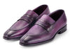 Paul Parkman Men's Split Toe Loafer Shoes Purple (ID#694PR87)