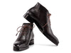 Paul Parkman Men's Brown Floater Leather Ankle Boots (ID#793BRW82)