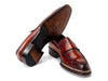 Paul Parkman Men's Norwegian Welted Loafers Brown (ID#8503-BRW)