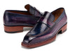 Paul Parkman Men's Norwegian Welted Loafers Purple Patina (ID#8503-PRP)