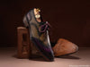 Paul Parkman Norwegian Welted Wingtip Men's Dress Shoes Purple & Olive (ID#8505-PRP)