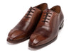 Paul Parkman Men's Antique Brown Oxfords (ID#AG444BRW)
