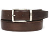 Paul Parkman Men's Handmade Leather Belt Hand-Painted Multiple Colors (ID#B01-P)