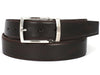 Paul Parkman Men's Handmade Leather Belt Hand-Painted Multiple Colors (ID#B01-P)