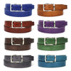 Paul Parkman Men's Handmade Leather Belt Hand-Painted Multiple Colors (ID#B01-P)