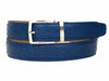 Paul Parkman Men's Handmade Genuine Ostrich Skin Belt Multiple Colors (ID#B04)