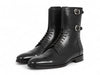 Paul Parkman Men's High Boots Black Calfskin (ID#F555-BLK)