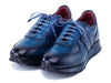 Paul Parkman Men's Turquoise & Purple Patina Sneakers (ID#LP207TQP)