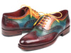 Paul Parkman Wingtip Oxfords Goodyear Welted Multi-Color (ID#027-MIX)