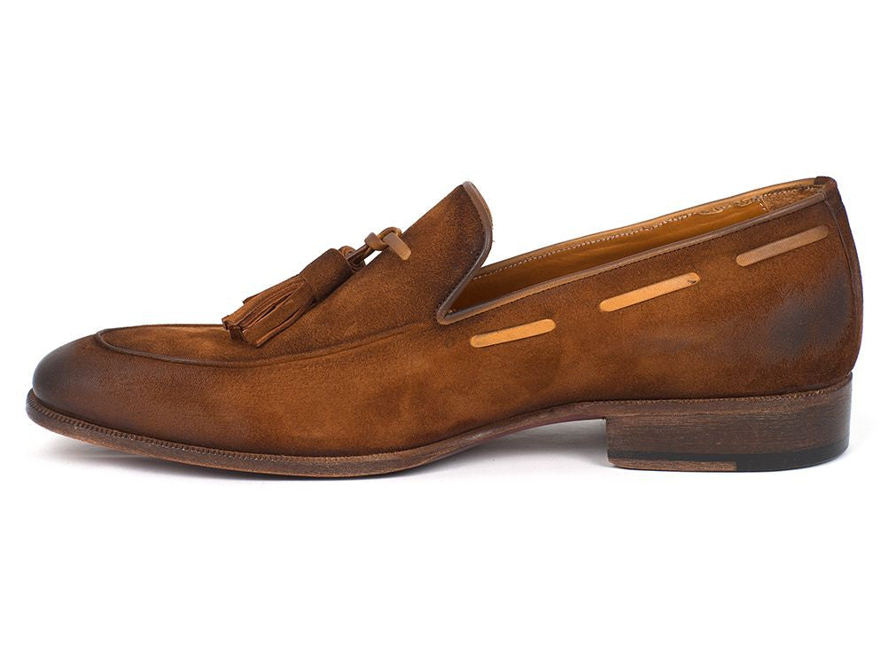 Paul Parkman Men's Loafer Brown Antique Shoes (ID#TAB32FG – PAUL PARKMAN® Handmade Shoes