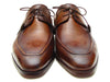 Paul Parkman Men's Brown Derby Dress Shoes For Men (ID#SU12LF)