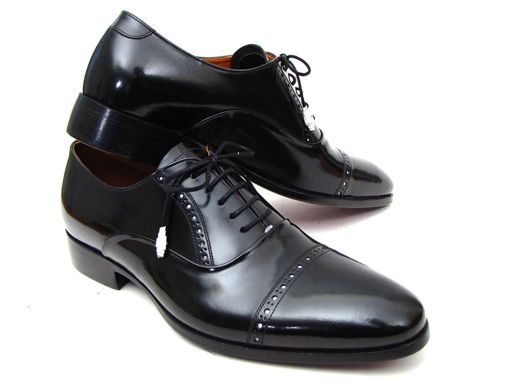 Paul Parkman Captoe Oxfords Black Dress Shoes (ID#78RG61) EU 42 Paul Parkman Captoe Oxfords Black Dress Shoes (ID#78RG61) EU 42
