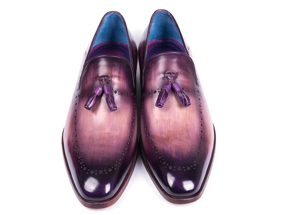Paul Parkman Men's Tassel Loafer Purple (ID#66T80-PRP)  PAUL PARKMAN ...
